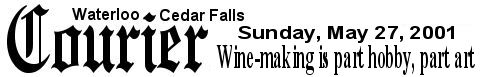 Wine-making is part hobby, part art